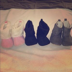 6-12 month Fuzzy Boots